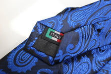 Load image into Gallery viewer, Q Brand Italy Made Tie, Blue