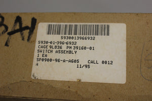 Limit Switch Assembly - NSN 5930-01-396-6932 - PN 39160-01 - New