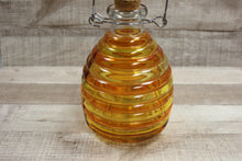 Load image into Gallery viewer, At Home America - Yellow Beehive Honey Glass Lantern - Tea Light Holder - Used