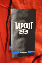 Load image into Gallery viewer, Tapout Flame Scarlet Left Chest Button Muscle Athletic Shirt Size Small