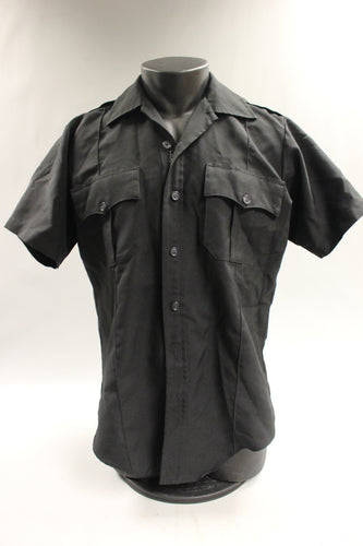 Southeastern Shirt Corp Code 9 Short Sleeve Men's Shirt - Black - Size: 16 SS - Used