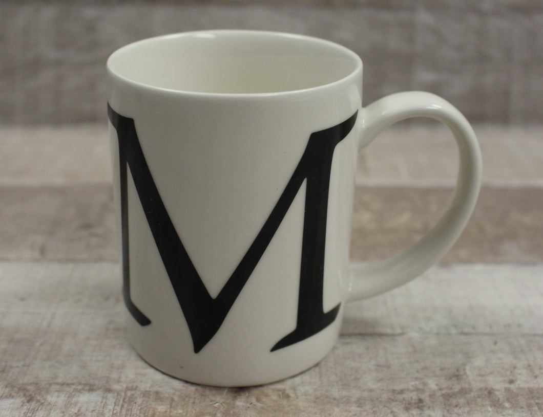 Embossed Letter S Monogram Initial Mug Mud Pie – Mug Barista