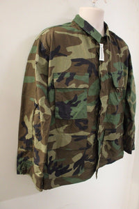 US Woodland BDU Blouse / Jacket / Coat - Medium X-Short - 8415-01-084-1645 - New