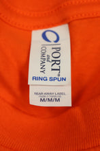 Load image into Gallery viewer, Port &amp; Company Bright Orange Long Sleeve T-Shirt, Size: Medium