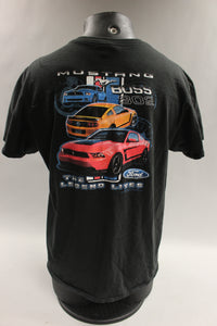 Ford Mustang Boss 302 Unisex Shirt Size Large -Black -Used