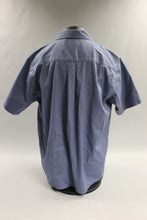 Load image into Gallery viewer, Work Ethic By Haband Men&#39;s Button Up Work Shirt Size L -Blue -Used