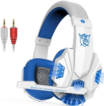 Load image into Gallery viewer, Stereo PC Bass HD Gaming Headset 3.5mm Headphones Stereo Bass Surround with LED