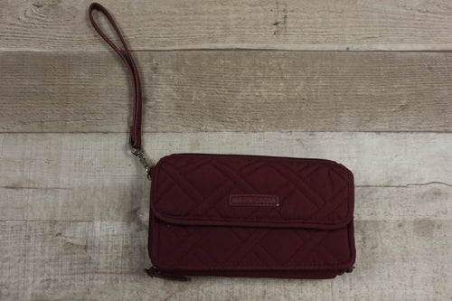 Vera Bradley Wristlet - Burgundy - Used