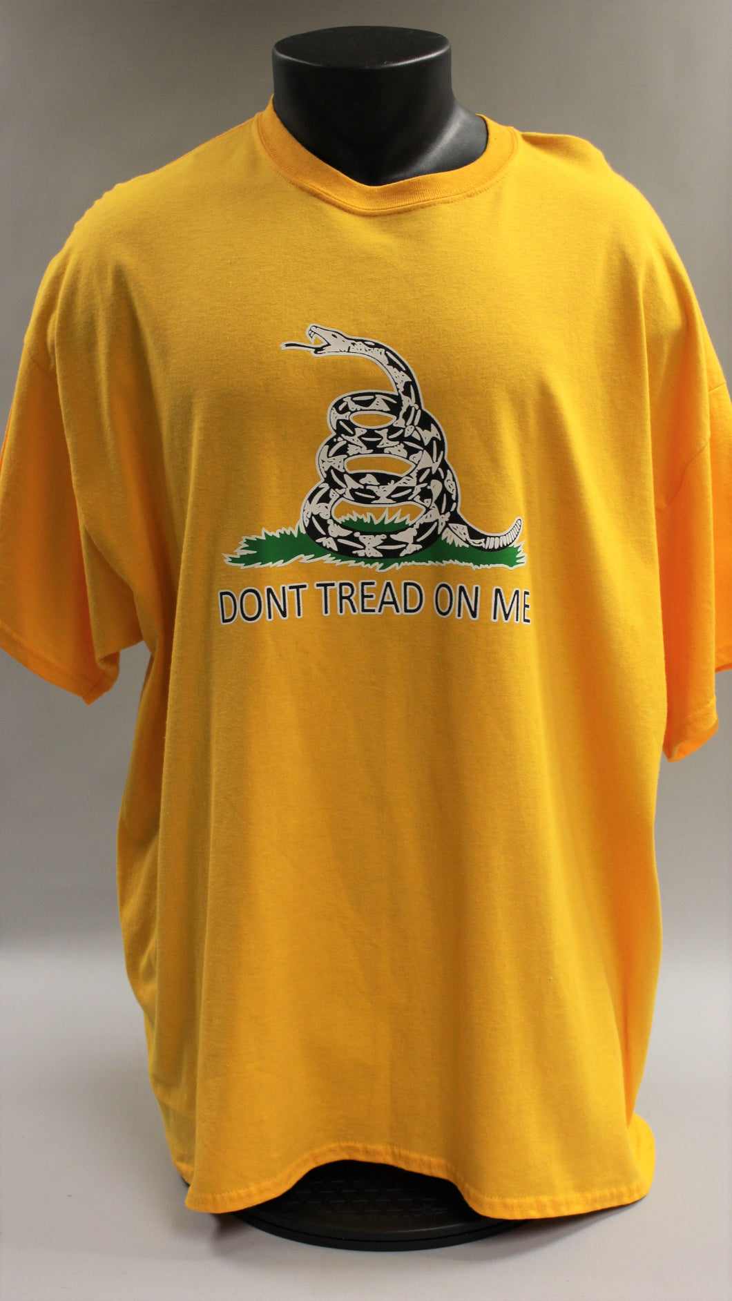 Don't Tread On Me Snake - Gildan Unisex Heavy Cotton T-Shirt 2XL - New