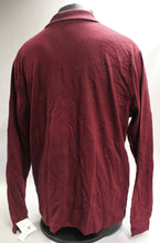 Load image into Gallery viewer, Croft &amp; Barrow Men&#39;s Knit Polo, Size: Large, Burgandy, New!