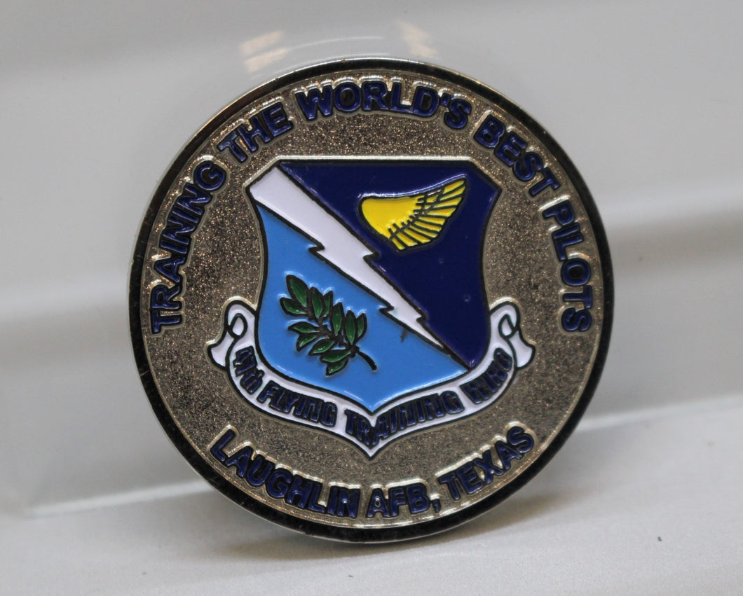 47th Flying Training Wing Challenge Coin - Laughlin AFB, Texas - Air P ...