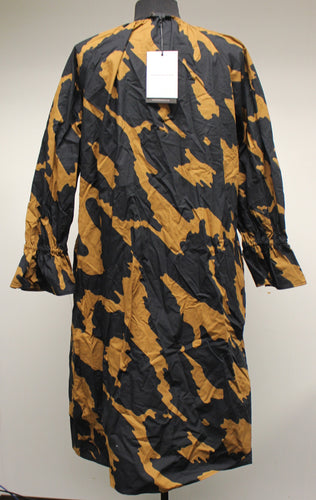 Who What Wear Balloon Long Sleeve Dress - Animal Print - Medium - New