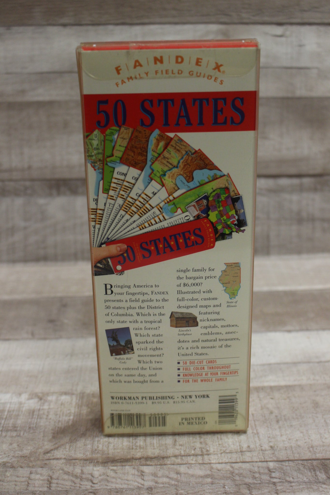 Fandex 50 States Family Field Game - Used – Military Steals