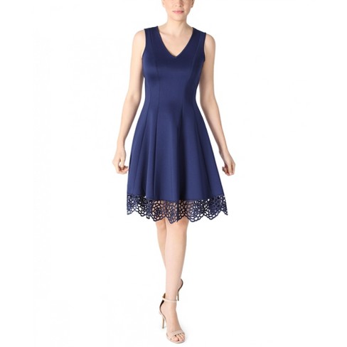 Petite fit and flare cocktail dresses hotsell