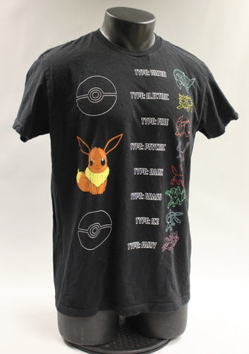 We Love Fine Pokemon Short Sleeve T Shirt Size Large -Used