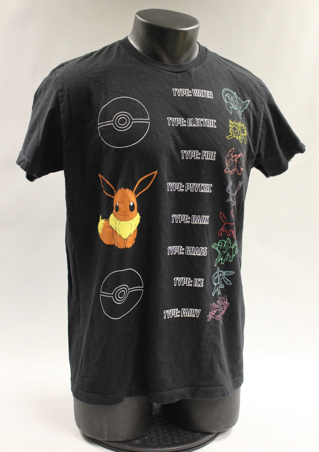 Mighty Fine, Tops, Eevee Evolution Tshirt