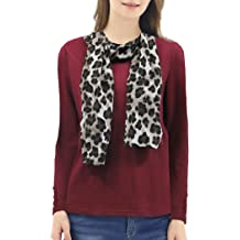 LuluBerry Womens Lightweight Long Sleeve Pullover Sweatshirt w/ Scarf - Medium