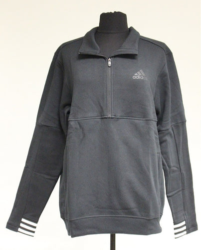 Adidas 1/2 Zip Postgame Sweatshirt, Size: Large, Black, New!