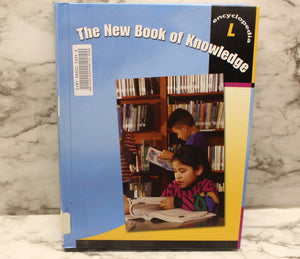 The New Book of Knowledge Encyclopedia - L - 2004 - Used