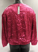 Load image into Gallery viewer, Women&#39;s Retro Long Sleeve Shirt - Prologue L Raspberry Radiance- New