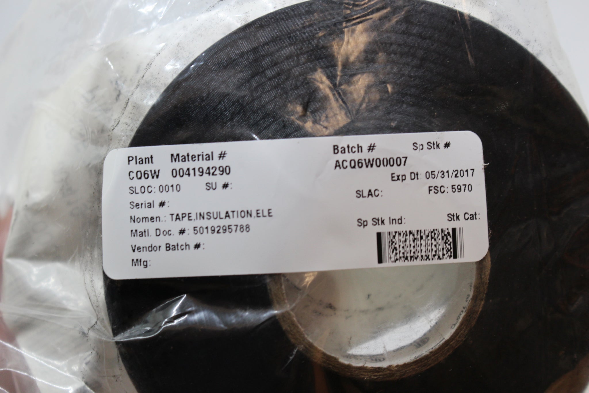Electrical Flame Retardant Insulation Tape #37, 5970-00-419-4290, P/N –  Military Steals and Surplus