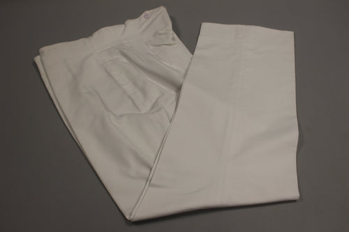 Leonora Fashions Parade Cadet Trouser - White - Size: 31R - Used