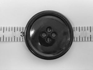 US Army Trench Coat Replacement Buttons - Black - Choose Size