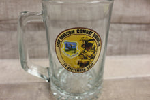 Load image into Gallery viewer, Team Hanscom Combat Dining-In Glass Mug Cup -Clear With Logo -Used