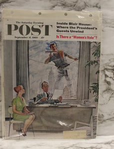 Saturday Evening PostSeptember 17, 1960 - Illustrated Cover - Used