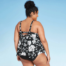 Load image into Gallery viewer, Kona Sol Over The Shoulder Tankini Top - Size: 16W - Black - New