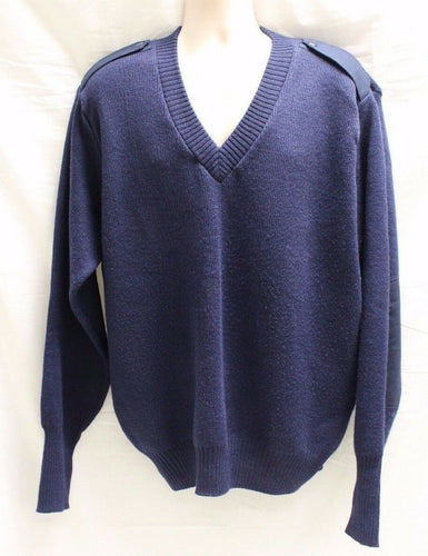 Military Equipment Co Men's Wool Blend V Neck Pullover Sweater - 38R - Used