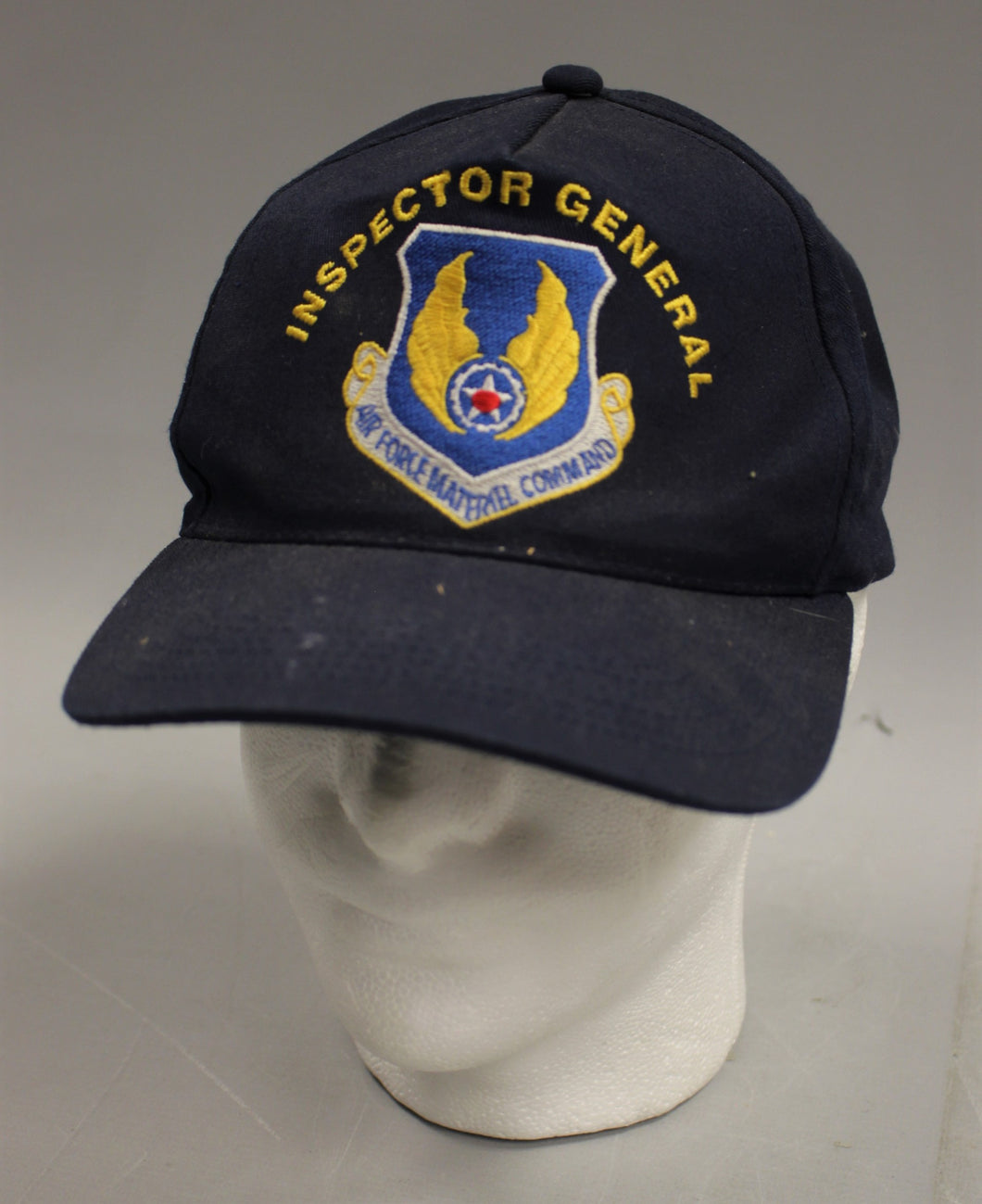 Air Force Materiel Command Inspector General Baseball Cap Hat - Used