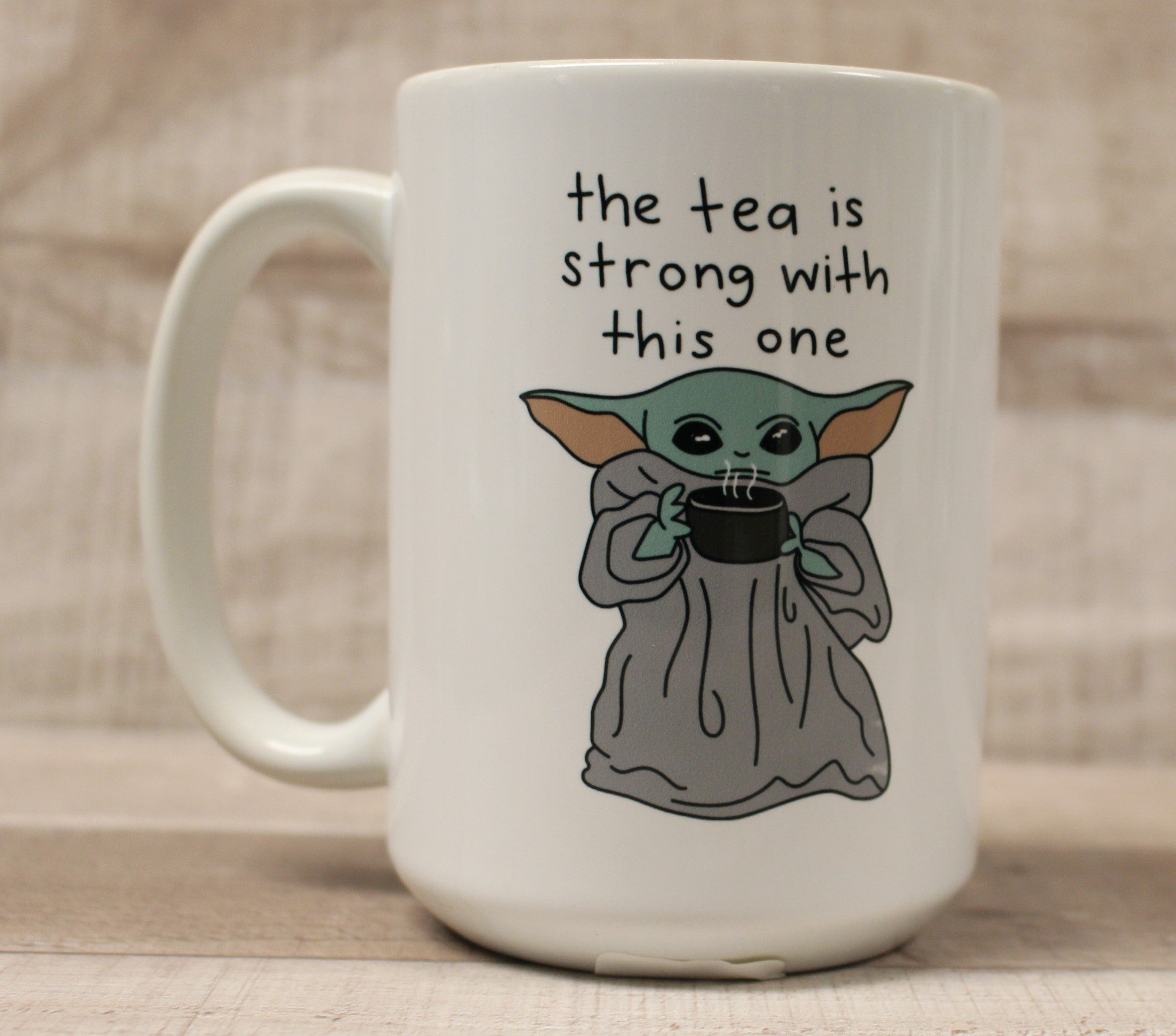 Star Wars The Mandalorian The Child Grogu Jedi Baby Yoda Coffee Cup / Mug