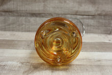 Load image into Gallery viewer, At Home America - Yellow Beehive Honey Glass Lantern - Tea Light Holder - Used