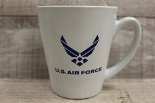 Load image into Gallery viewer, U.S. Airforce Coffe Tea Cup Mug With Handle -White -Used