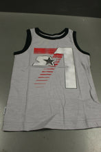 Load image into Gallery viewer, Starter Boy&#39;s Sleeveless Ringer Logo Tank Top - Vapor Grey - Small (6/7) - New