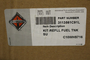 International Refill Fuel Tank Kit - 2590-01-560-0000 - P/N 3113561C91L - New!