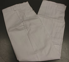 Load image into Gallery viewer, Men&#39;s Hospital White Poly/Cotton Pants, Size: 40 X 34, 8405-00-110-9478, Used