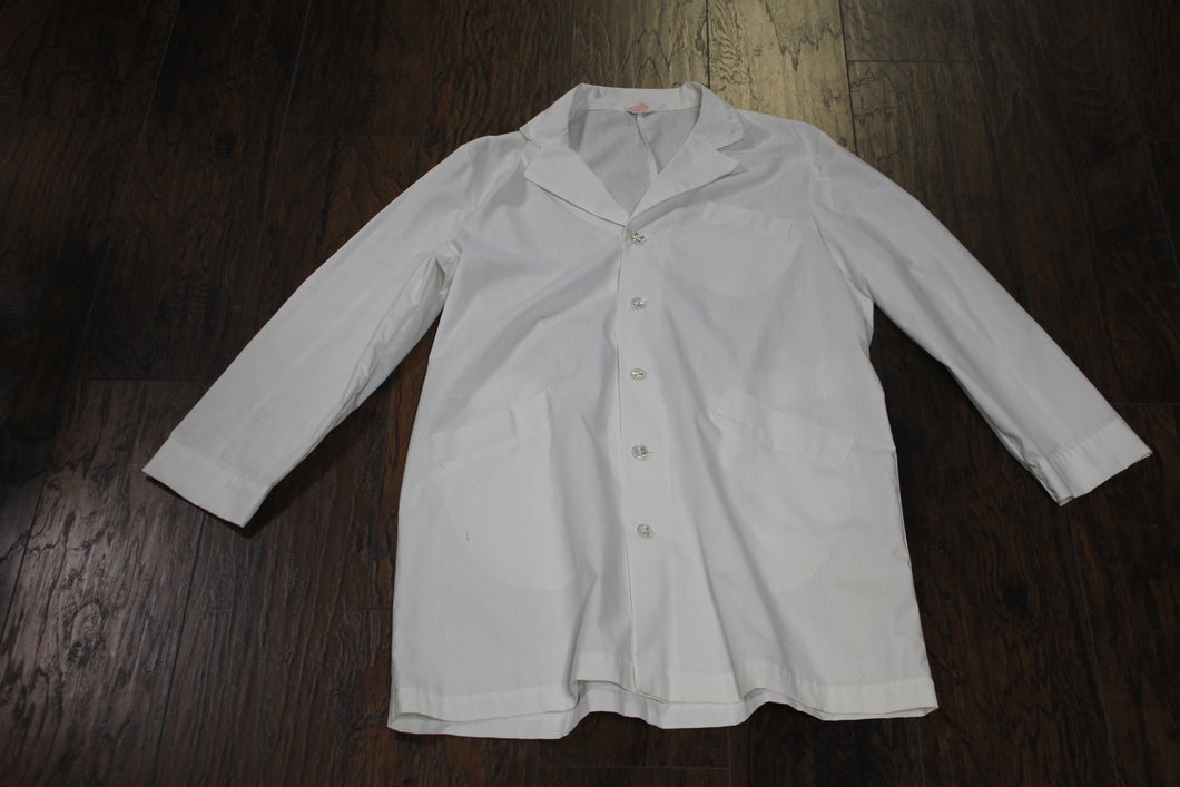 Meta Button-Up White Uniform Shirt Style 263 - Size 42 - Used