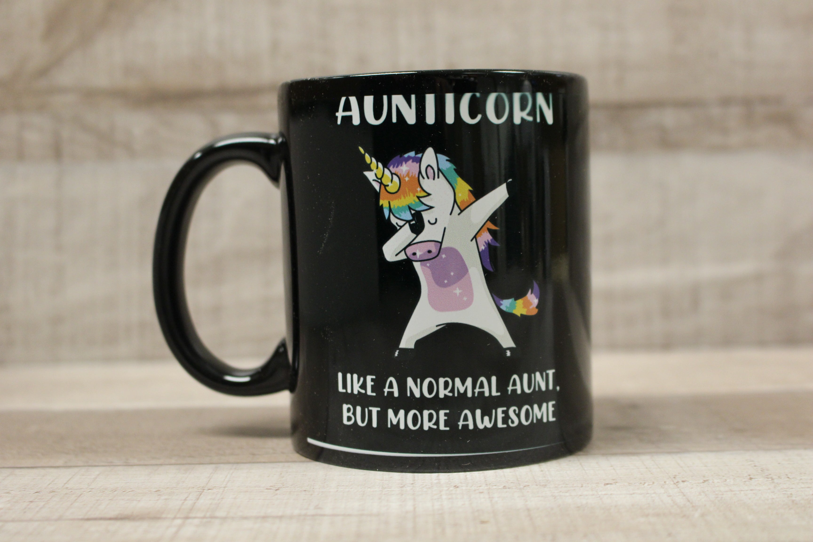 Aunticorn cup store