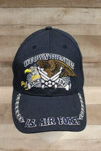 Load image into Gallery viewer, USAF Air Force &quot;We Own the Skies&quot; Baseball Cap - Adjustable - Used