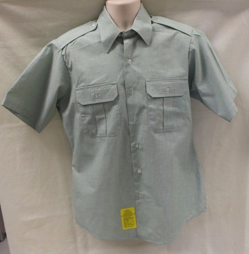 US Army Men's Short Sleeve Button Up Dress Shirt - AG415 - Choose Size - Used