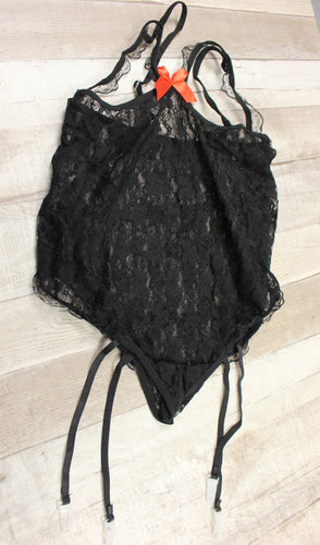 Women's Lace Lingerie Set - Size:3XL - Black - New