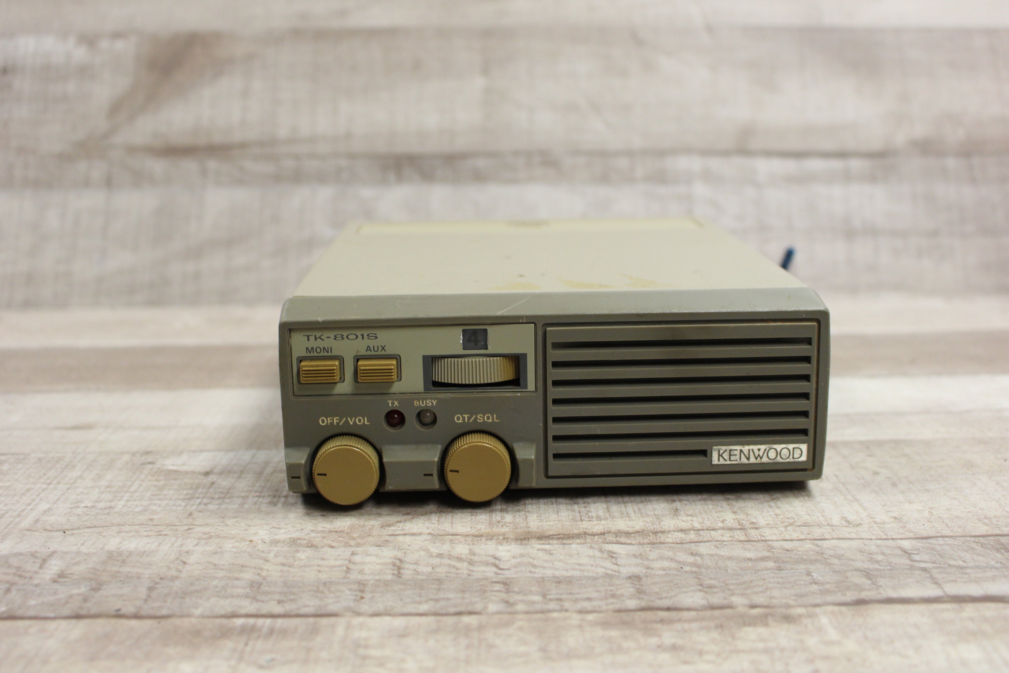 Vintage Kenwood TK-801S Land Mobile Radio -Tan -Used