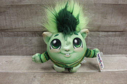 Magical Ballz Lucky To See You Soft Plush -Green -New With Tags