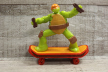 Load image into Gallery viewer, Vintage Teenage Mutant Ninja Turtles Skateboard 4&quot; Figurine -Used