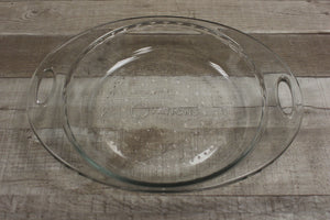 Ovations By Anchor Hocking 9.5" Round Baking Pie Dish - Clear - Used
