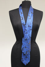 Load image into Gallery viewer, Q Brand Italy Made Tie, Blue