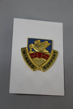 Load image into Gallery viewer, 104th Aviation Regiment Unit Crest &quot;Winged Support&quot; Pin - Used