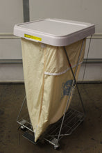 Load image into Gallery viewer, Medical Soiled Linen Hamper Stand With Foot Pedal and Lid - Used